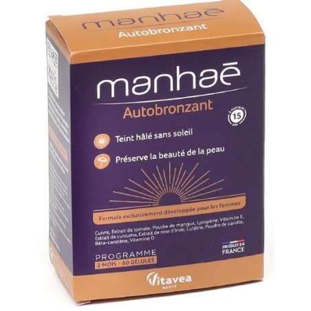 Self-tanning - Manhaé - 2 Months - 60 capsules