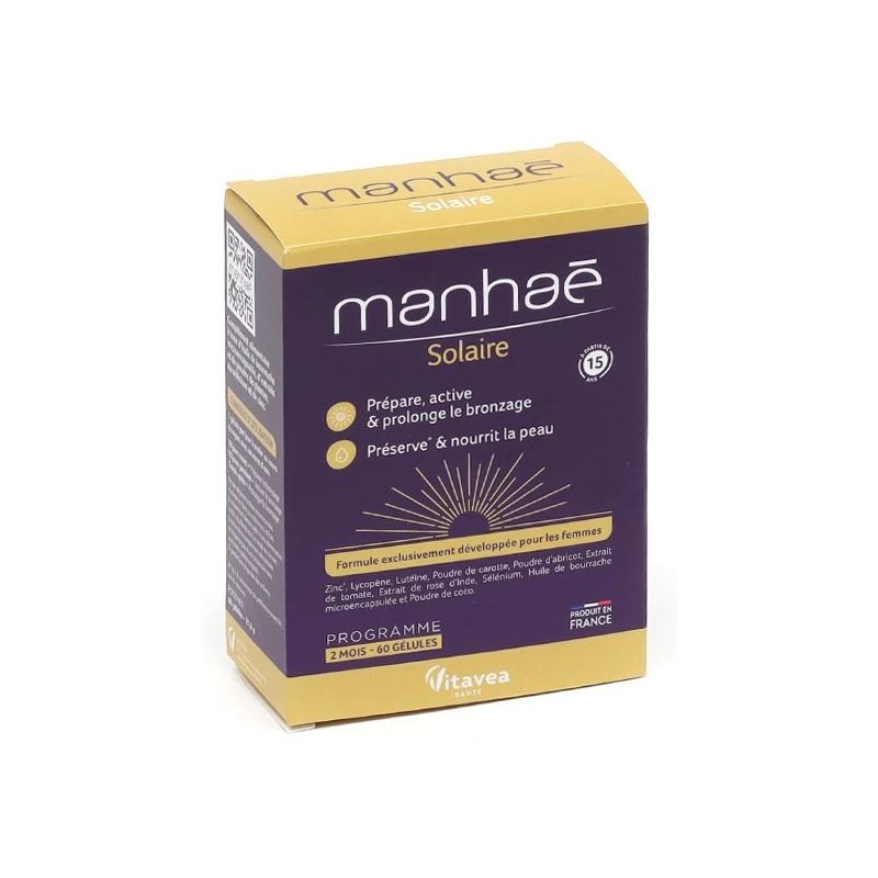 Sun Preparer - Manhaé - 2 Months - 60 capsules
