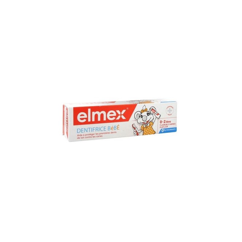 Dentifrice - Protection contre les Caries - Bébé 0-2 ans - Elmex - 50 ml