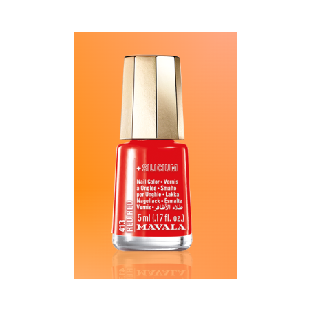 Nail Polish - Red Red - n ° 413 - Mavala - 5 ml