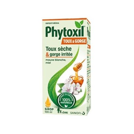Phytoxil - Toux Sèche & Gorge Irritée - Miel - 100 ml