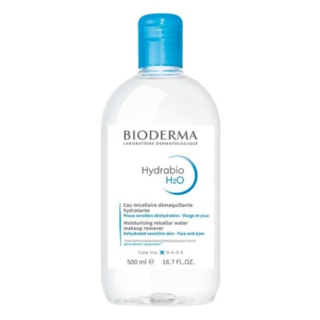Hydrabio H2O -  Eau Micellaire Démaquillante Hydratante - Bioderma - 500 ml