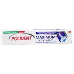 Fixative Cream for Dentures - Maximum Control - Polident - 70 g