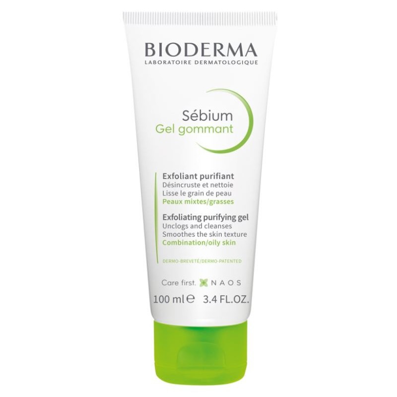 Sébium Gel Gommant -  Exfoliant Purifiant - Bioderma - 100 ml