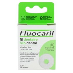 Dental Floss - Infused with Fluorine - Fluocaril - 30 m