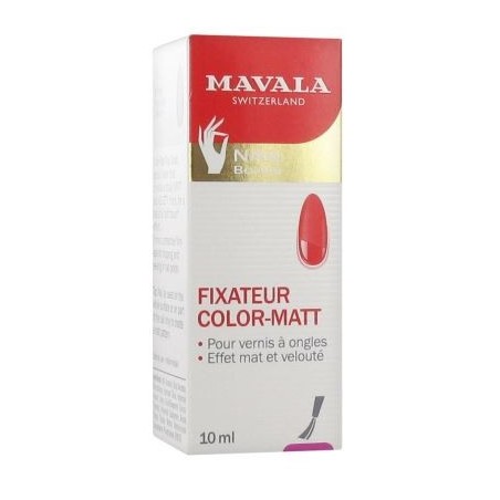 Fixateur Color Matt - Effet Mat & Velouté - Mavala - 10 ml