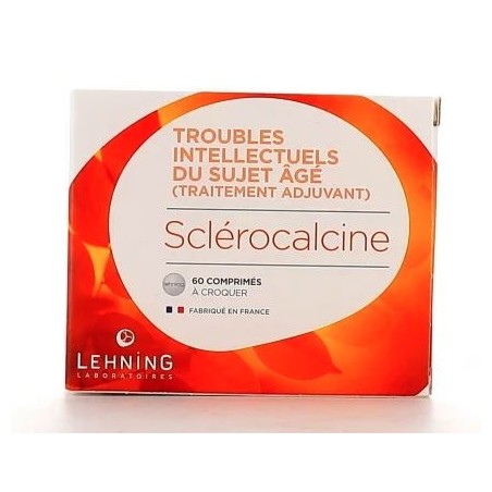 Sclérocalcine - Troubles Vasculaires - Lehning - 60 Comprimés à croquer