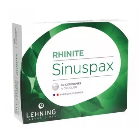 Sinuspax - Rhinitis & Sunusitis - Lehning - 60 chewable tablets