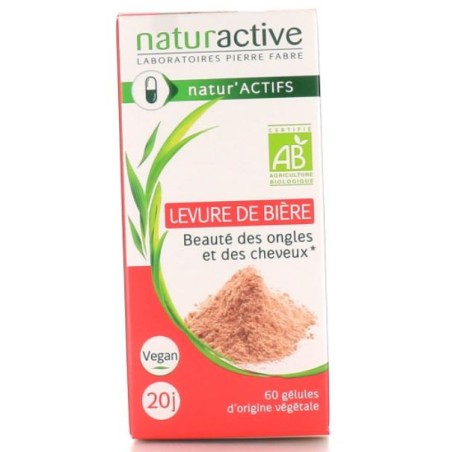Brewer's Yeast - Hair & Nails - Naturactive - 60 Capsules