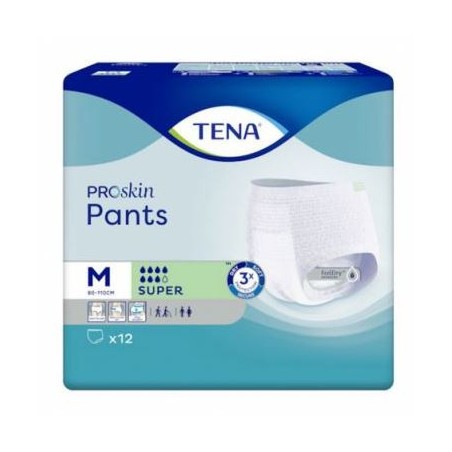  TENA Super Mixed Pants - Absorbent Protection 7/8 - 12 pants/pants - Size M Tena