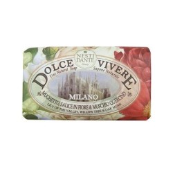 Milano soap - lily of the valley, flowering willow and oak moss - Dolce Vivere - Nesti Dante -250g