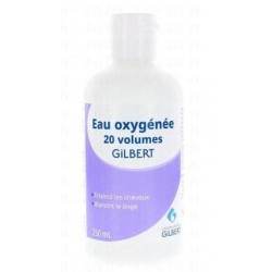 Eau oxygénée stabilisée - 20 volumes- Gilbert -250 ml