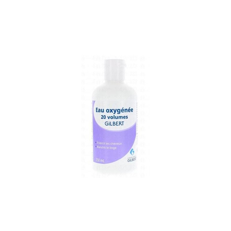 Stabilized hydrogen peroxide - 20 volumes - Gilbert - 250 ml