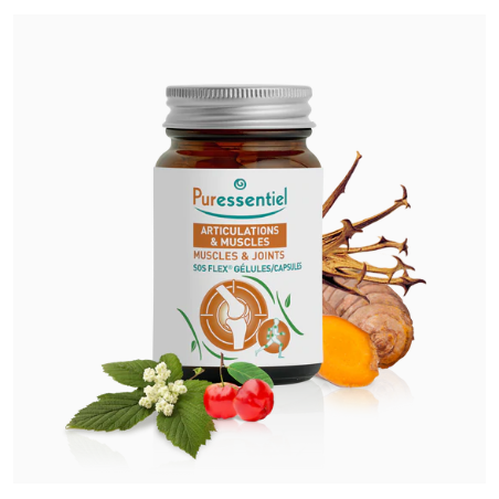 Articulations & Muscles SOS Flex Gélules Bte 30 - Puressentiel