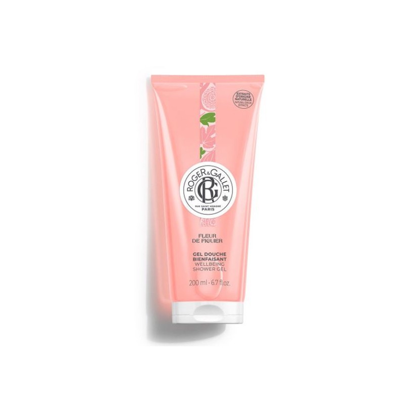 Roger & Gallet – Relaxing, Gentle Shower Gel FIG FLOWER – 200ml Tube Roger & Gallet