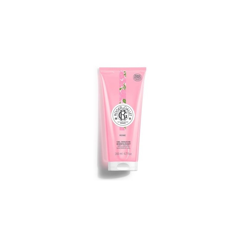 Gel Douche Apaisant - Rose - Roger Gallet - Tube de 200ml - Roger & Gallet