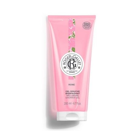 Gel Douche Apaisant - Rose - Roger Gallet - Tube de 200ml - Roger & Gallet