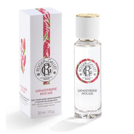 Eau Parfumée Gingembre Rouge - Roger Gallet - Vaporisateur 30ml - Roger & Gallet
