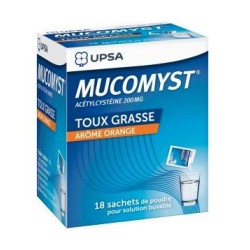 Mucomyst - Wet cough - 18 sachets UPSA