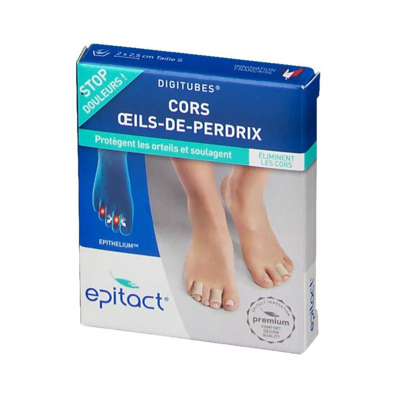 Digitubes Epithelium, Calluses & Corns, Epitact, Pack of 2