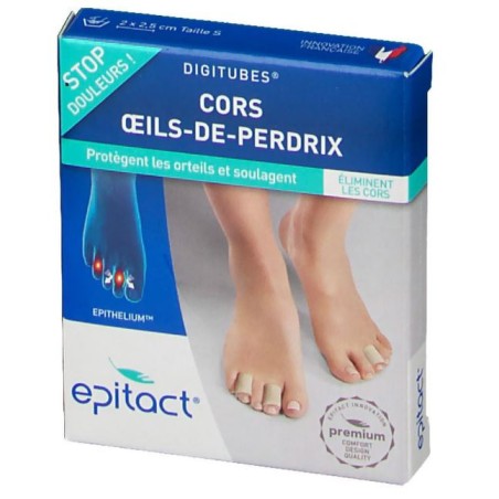Digitubes Epithelium, Calluses & Corns, Epitact, Pack of 2