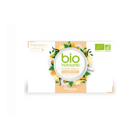 Infusion Bio Sérénité Nutrisanté 20 sachets