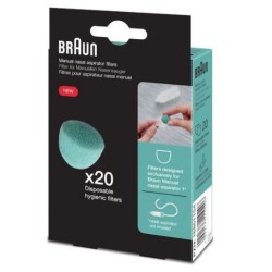 Braun 20 Filters for manual vacuum cleaner Braun