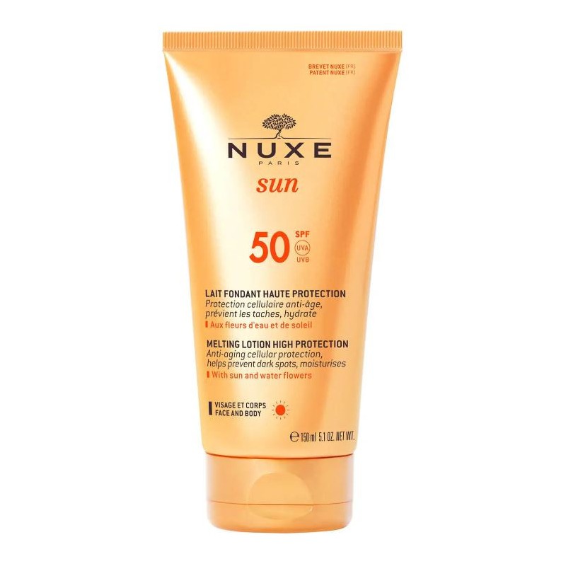 Lait Fondant Haute Protection - SPF50 - Nuxe Sun - 150 ml