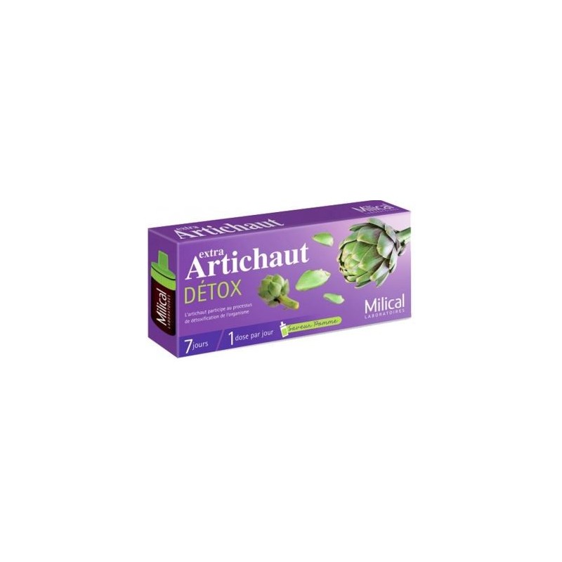 Extra Artichaut - Détox - Milical - 7 Ampoules