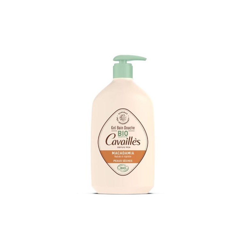 Gel bain douche - Macadamia Bio - Rogé Cavaillès -1 L