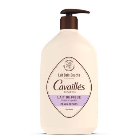 Active Moisturizing Bath and Shower Milk, With Fig Milk - Rogé Cavaillès - 1L