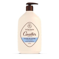 Cotton Flowers Bath and Shower Gel - Sensitive Skins - Rogé Cavaillès - 1L