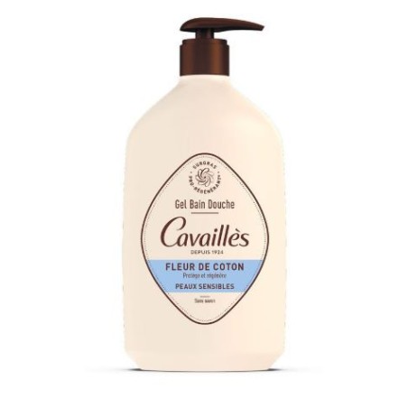 Gel Bain Douche - Fleur de Coton - Rogé Cavaillès - 1L