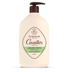 Green Almond Surgras Bath and Shower Gel - Sensitive Skin - Rogé Cavaillès - 1L