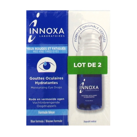 Hydrating Eye Drops - Red & Tired Eyes - Blue Formula - 2x10ml