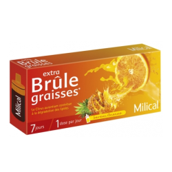 Extra Fat Burner - Pineapple Flavor - Milical - 7 vials