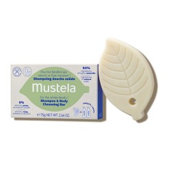  Organic Solid Shower Shampoo - Mustela - 75 g Mustela