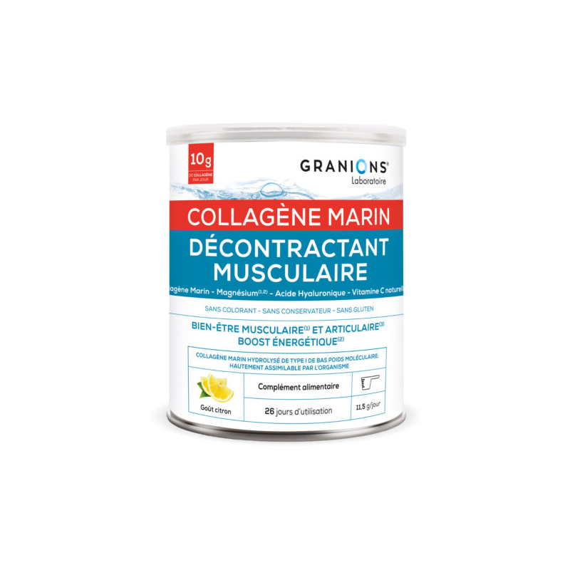  Muscle Relaxing Marine Collagen - Granions - 300 g Granions