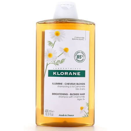 Shampooing à la Camomille - Cheveux Blonds - Klorane -  400 ml