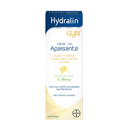 Crème Gel Apaisante - Apaise la zone intime - Hydralin Gyn - 15 g