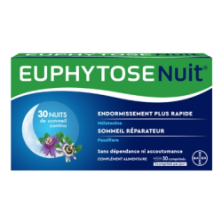Euphytose Night - Sleep & Restorative Sleep - Bayer - 3 tablets