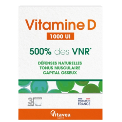 Vitamin D - Natural Defenses - Bone Capital - 90 tablets