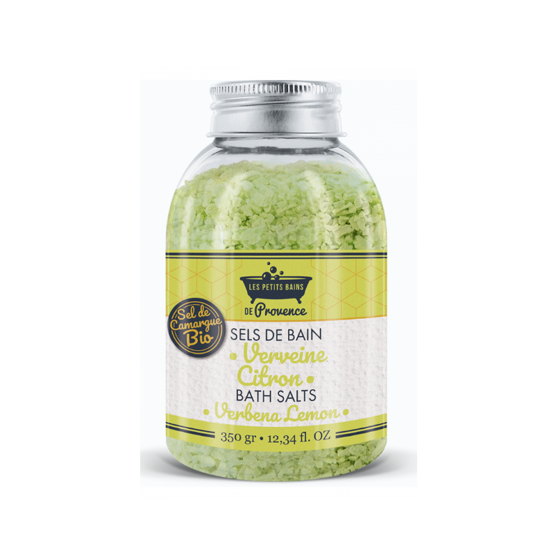 Bath Salts - Lemon Verbena - Les Petits Bains de Provence - 310 g