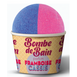Boule de Bain - Framboise Cassis - Les Petits Bains de Provence - 115g