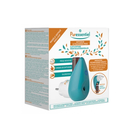 Ultrasonic Diffuser Plug - Essential Oils - Puressentiel