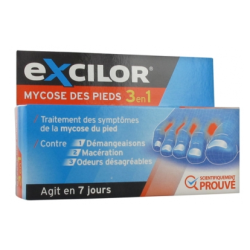 Foot Mycosis Treatment 3 in 1 - Excilor - 15 ml