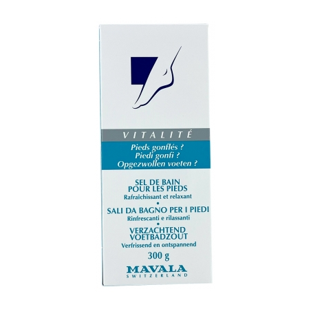 Sel de Bain pour les Pieds - Pieds Gonglés - Mavala - 300g