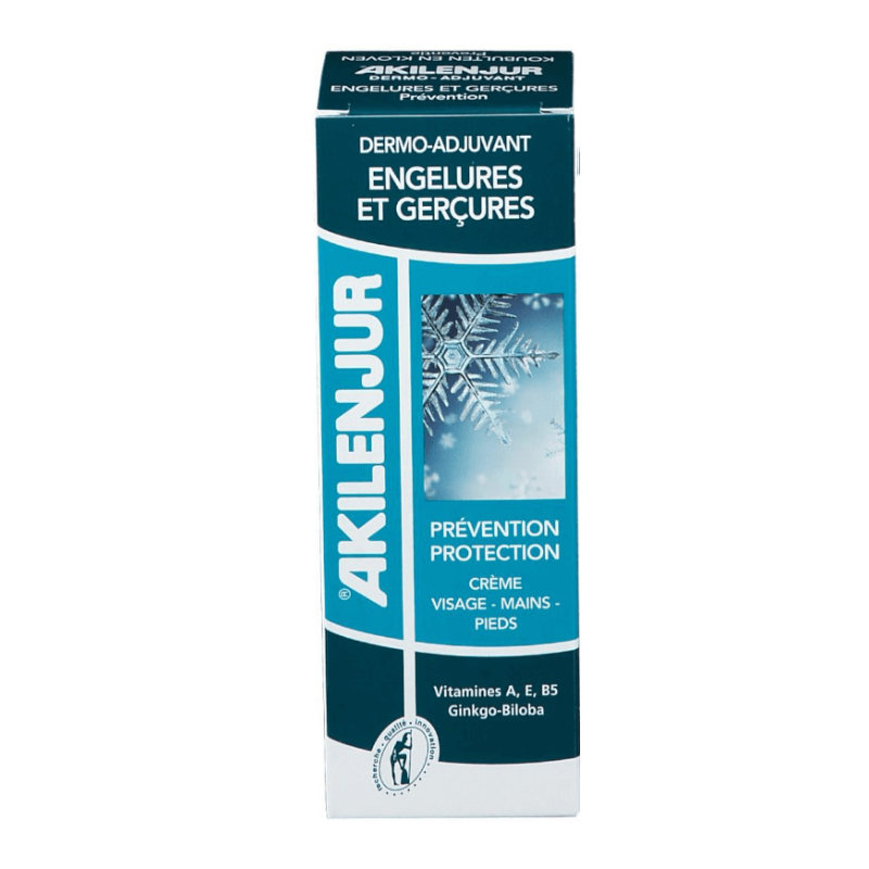 Face Cream Hands And Feet - Chilblains And Chapped Skin - Akileïne Akilenjur - 75 ml