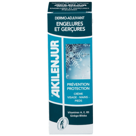 Crème Visage Mains Et Pieds - Engelures Et Gerçures - Akileïne Akilenjur - 75 ml