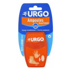 Pansements Ampoules Assortiment - Soulage & Cicatrise - URGO - 6 pansements